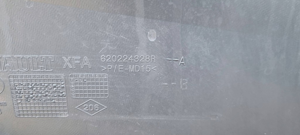 фото №14, Renault scenic iv 2016- бампер перед оригінал g189