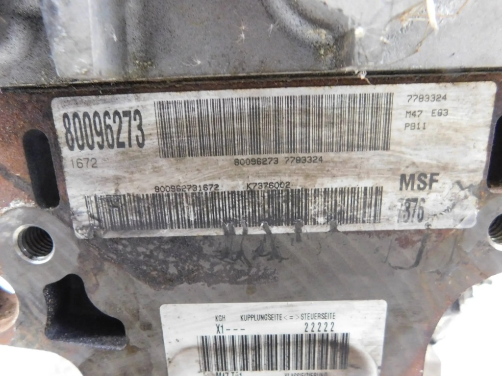 Двигун 2.0d m47 m47t 150/163km - bmw x3 e83 x-drive Доставка