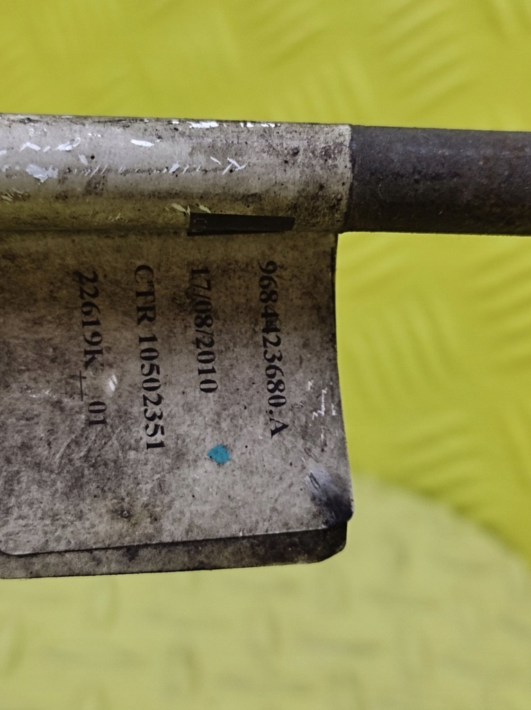 фото №5, Citroen c5 iii 2.0 hdi трубка шланг гідравлічний 9684423680