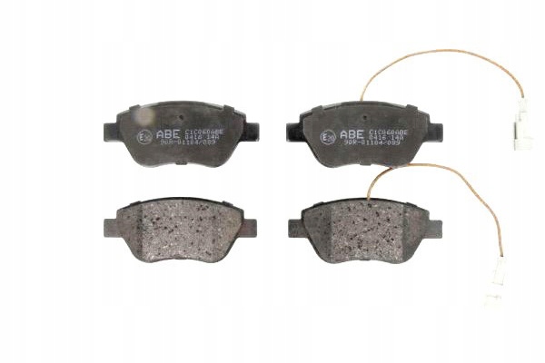 фото №1, Abe c1c060abe набор тормозных колодок тормозных, тормоза дисковые