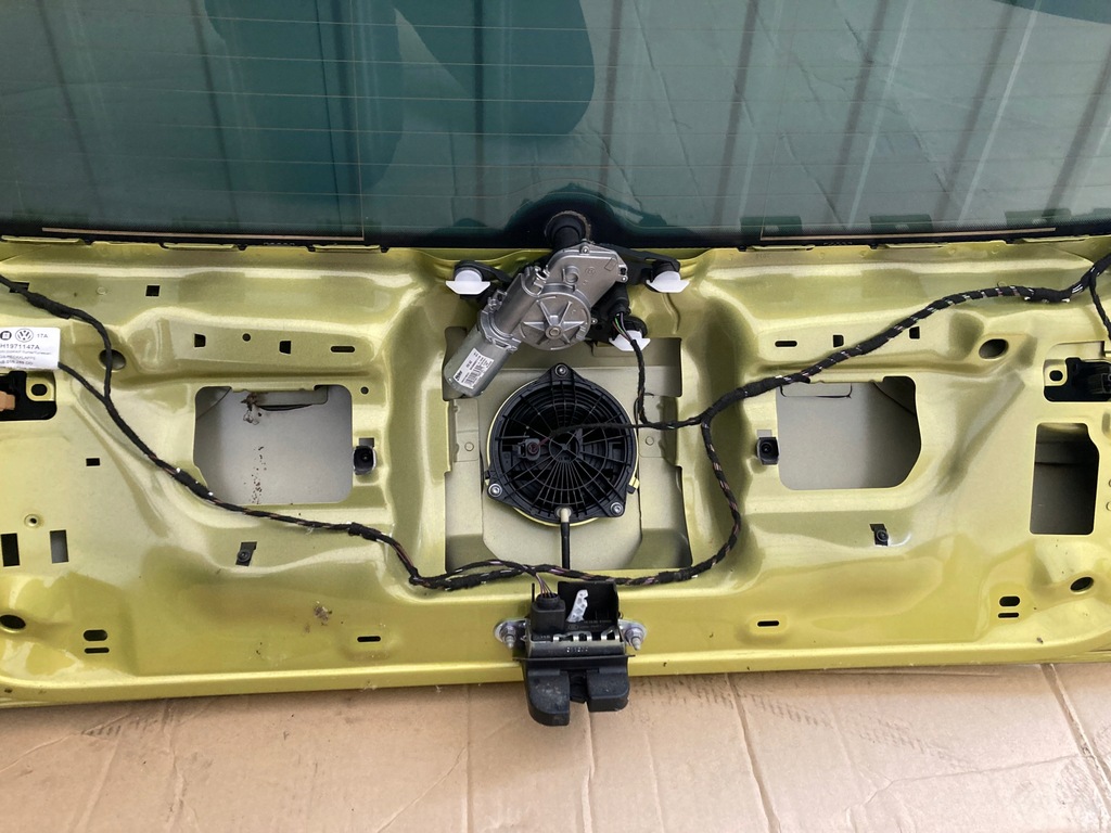 фото №9, Vw golf 8 viii крышка багажника задняя комплектная