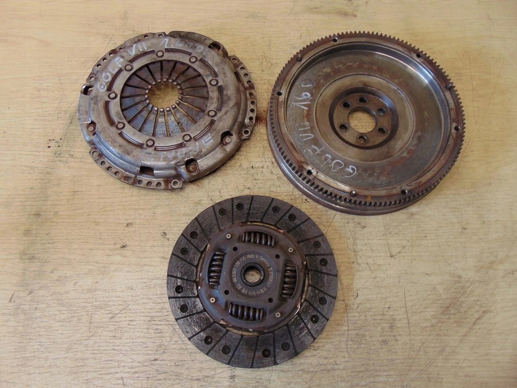 фото №1, Сцепление диск прижим жёсткий vw golf vii 1.6 tdi