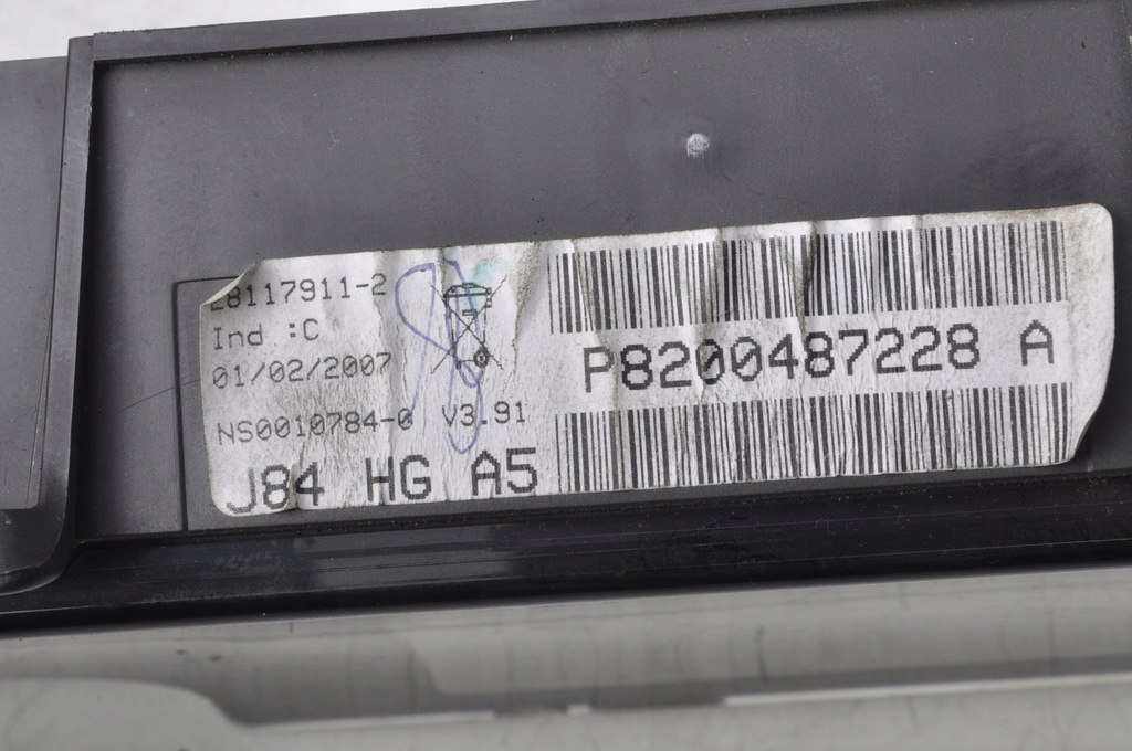 фото №6, Renault scenic ii счетчик приборы 8200487228a