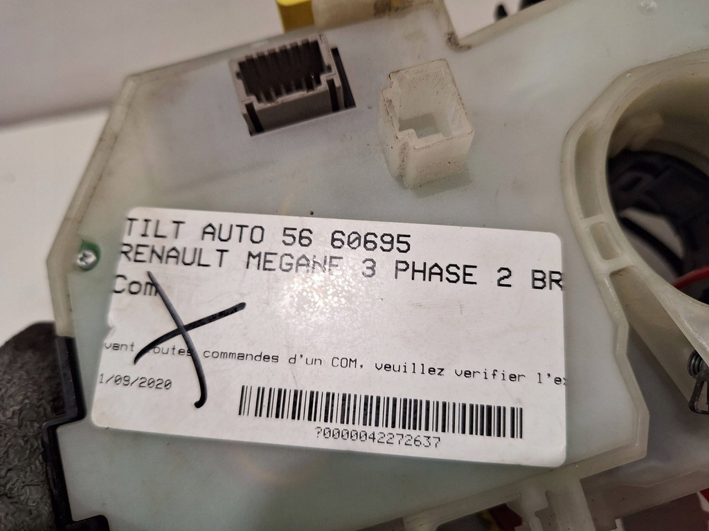 фото №6, Перемикач комбінований стрічка 255670019r renault scenic iii megane iii 09-