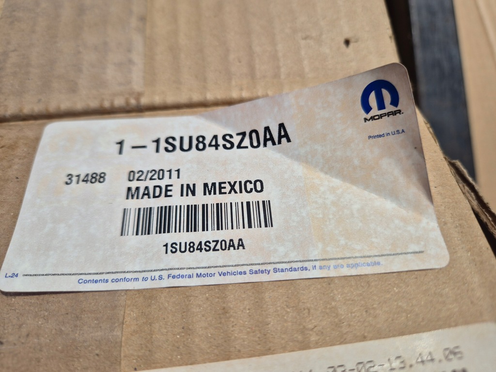 фото №10, Dodge journey решітка радіатора. новий оригінал. fiat freemont