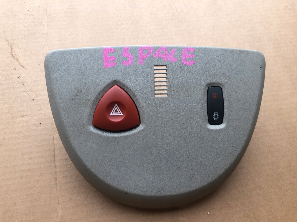 фото №1, Панель переключателей renault espace iv аварийная