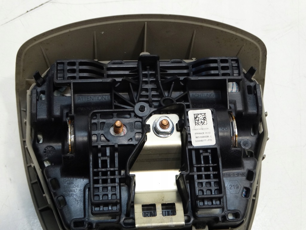 фото №6, Подушка подушка безпеки водія laguna iii 98510003r--c