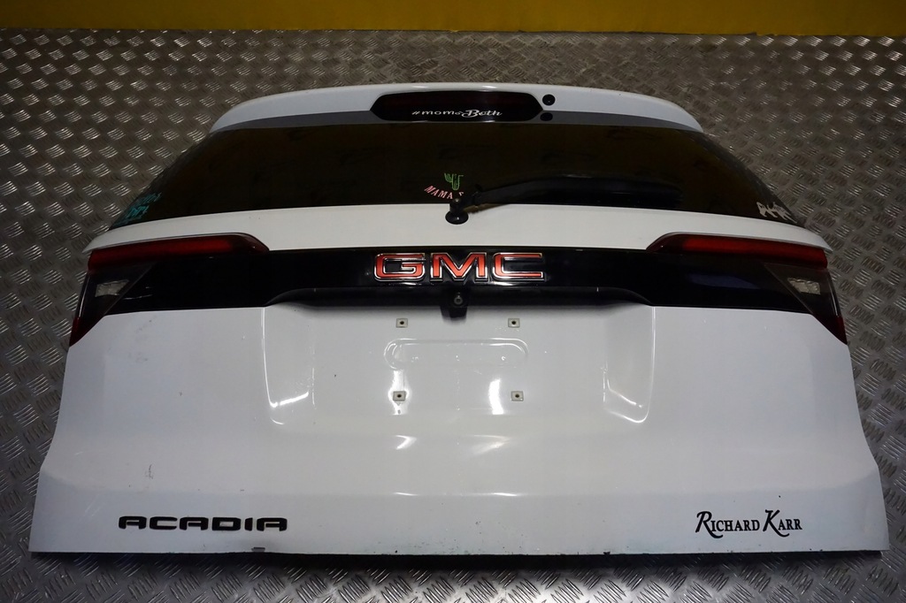 фото №9, Gmc acadia 2017 2023 - крышка багажника багажника задняя стекло лампа спойлер комплект usa