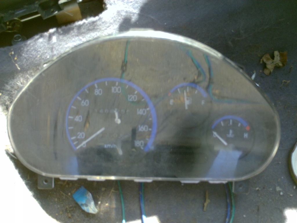 фото №13, Daewoo matiz 0,8 лічильник прилади повний справні iinne замок запалювання педалі itp