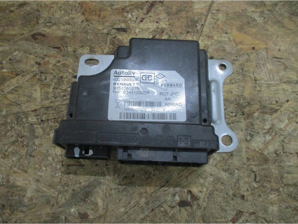 фото №1, Renault espace v 5 блок управления модуль подушка безопасности 985105127r