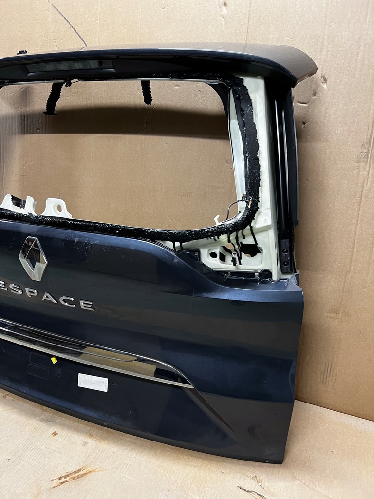 фото №4, Крышка багажника задняя задняя renault espace v серая без оснащения