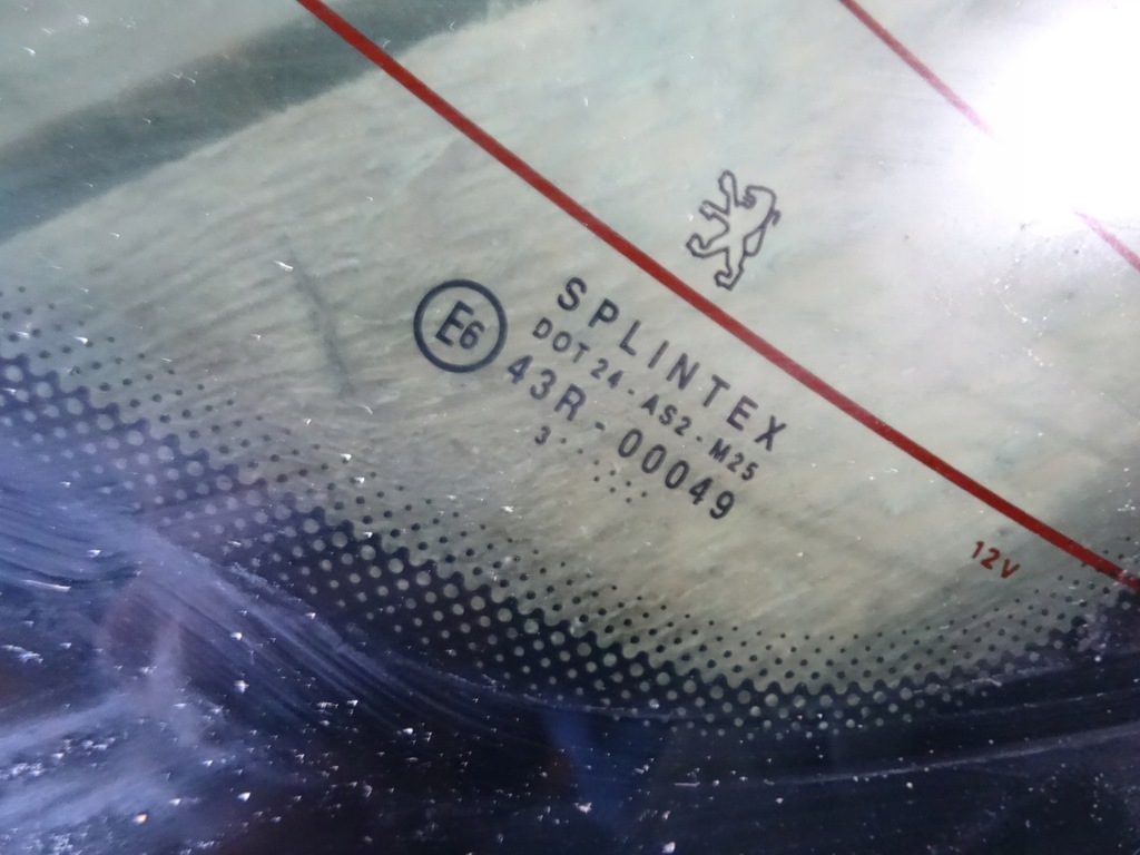 фото №6, Peugeot 607 03' стекло задняя задняя