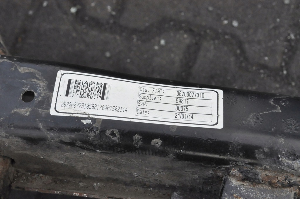 фото №6, Maserati ghibli iii 3.0 d подрамник подвеска задняя