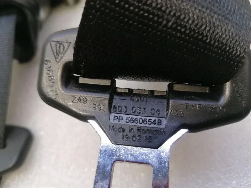 фото №7, Porsche 911 991 gt3rs pas безопасности передний 99180303304 a23 pas предохранитель