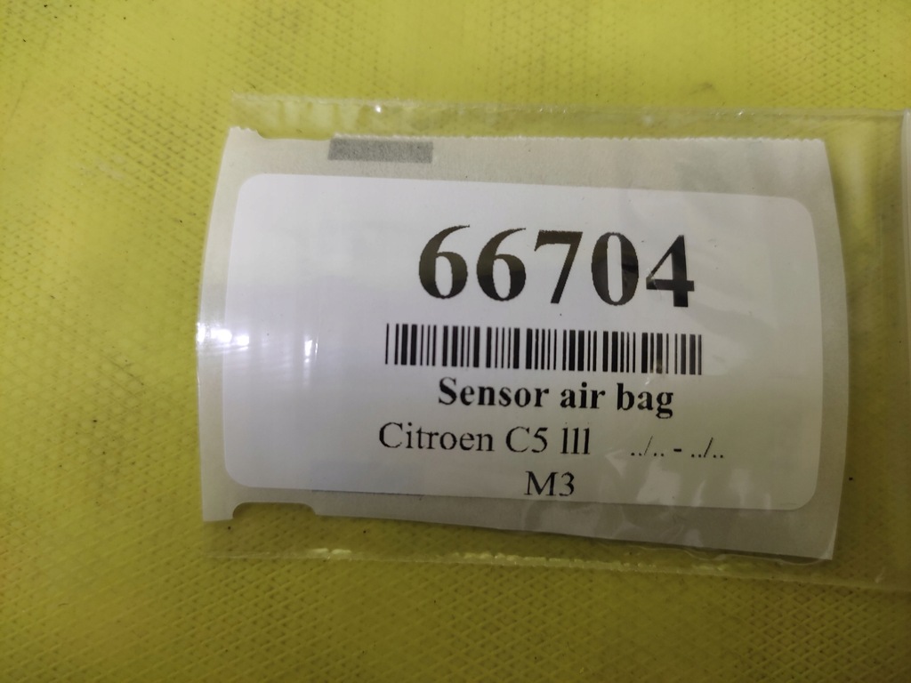 фото №6, Citroen c5 iii kombi датчик air bag 9673576580