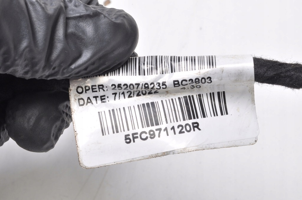 фото №8, Cupra formentor электропроводка жгут дверь правый перед rhd 5fc971120r 2023r