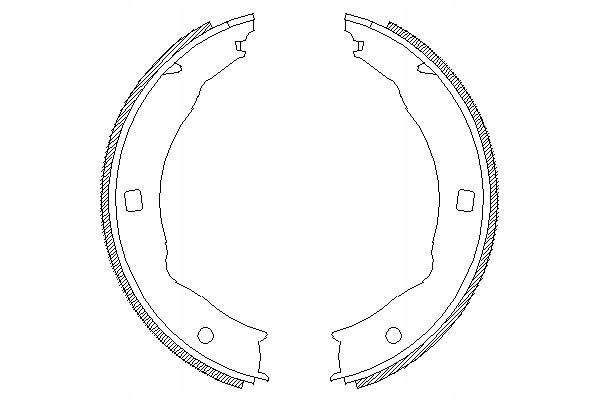 фото №2, Remsa тормозные колодки тормозные peugeot 406 1.6 8b