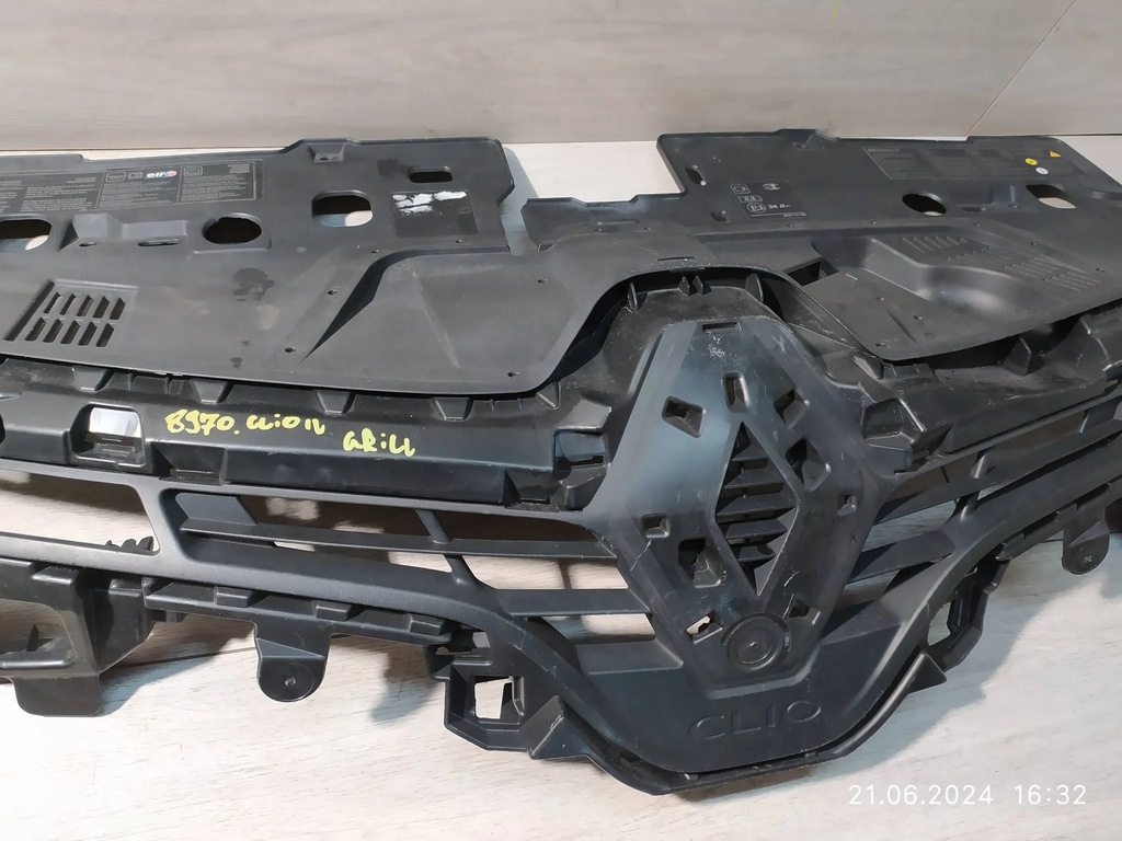 фото №6, 8970. clio iv решётка радиатора решётка радиатора 622561433r