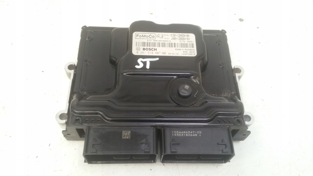 фото №1, Бортовой компьютер двигателя k1by12a650ba ford fiesta mk8 st