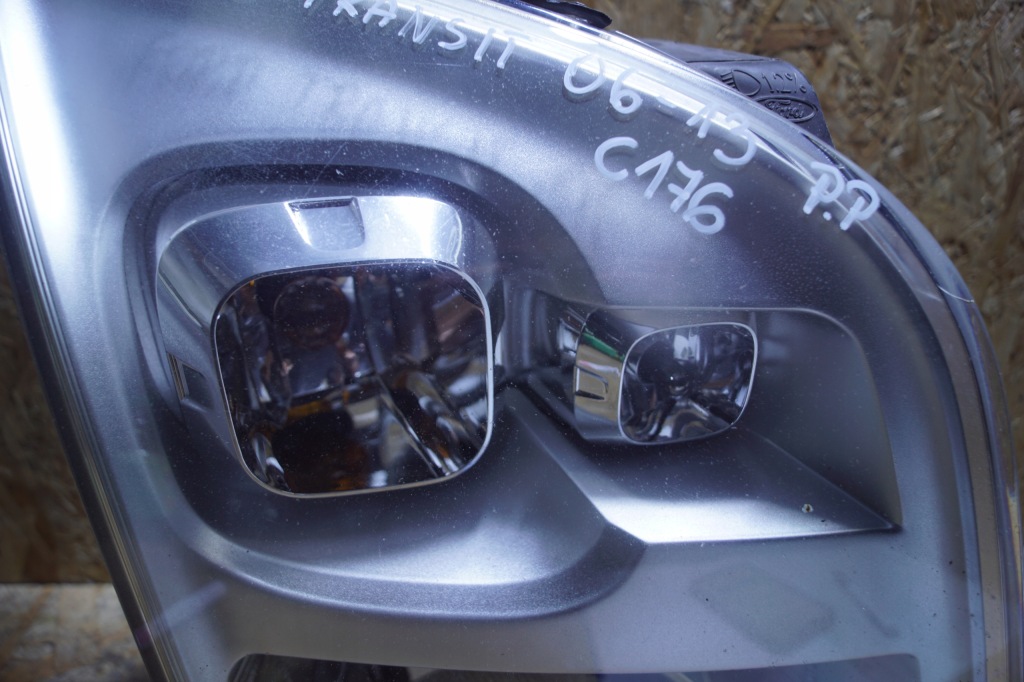 фото №3, Ford transit mk6 лампа правая перед uk