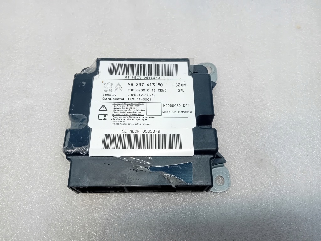 фото №1, Модуль датчик подушка безопасности peugeot c3 iii 9823741380 сработавший