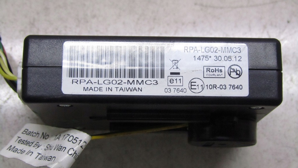 фото №4, Outlander iii модуль блок керування rpa-lg02-mmc3