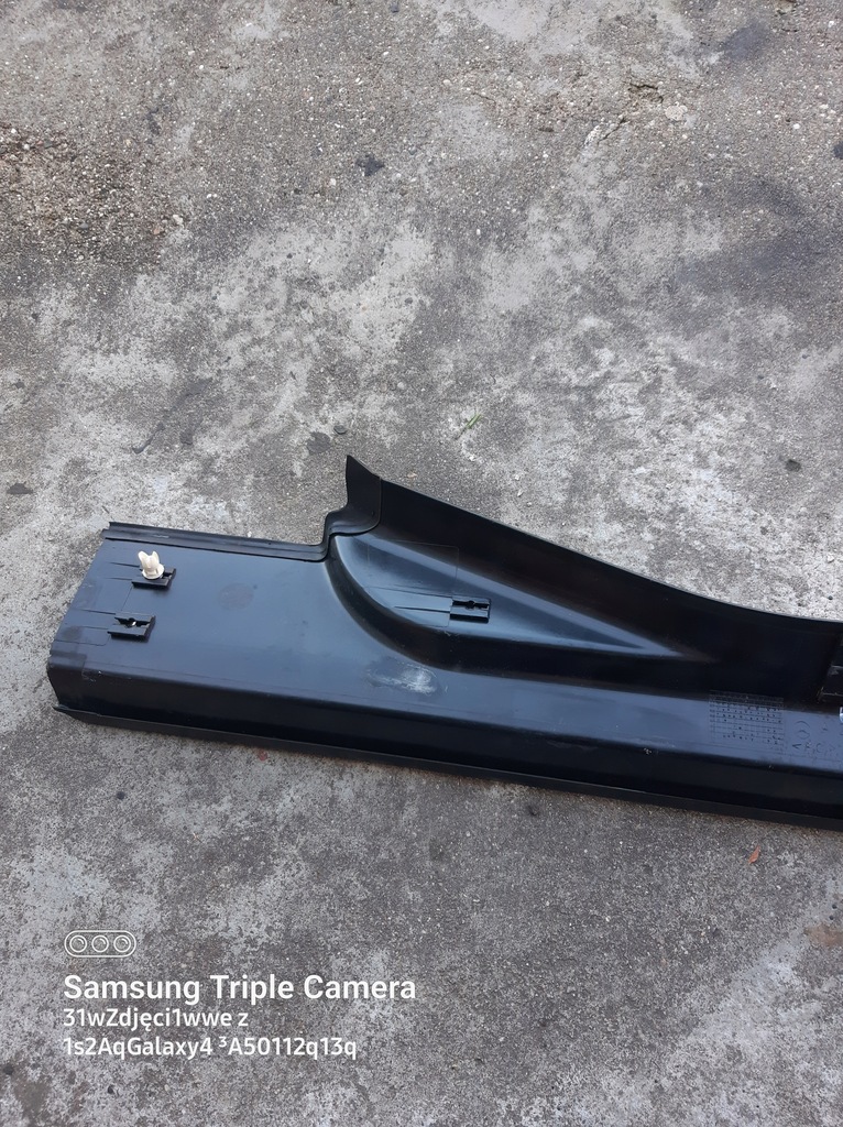 фото №4, Mercedes w203 lift молдинг порог левый перед хром