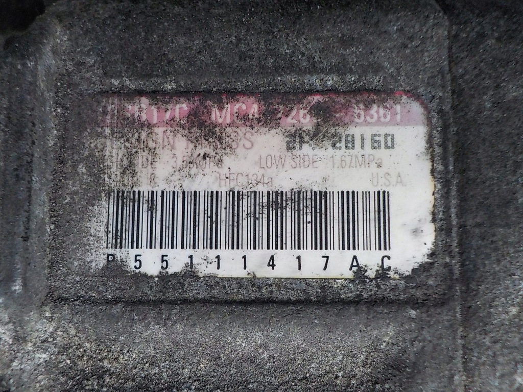 фото №6, Voyager v 11r 2.8 crd 163km vm64c компрессор кондиционера p55111417ac