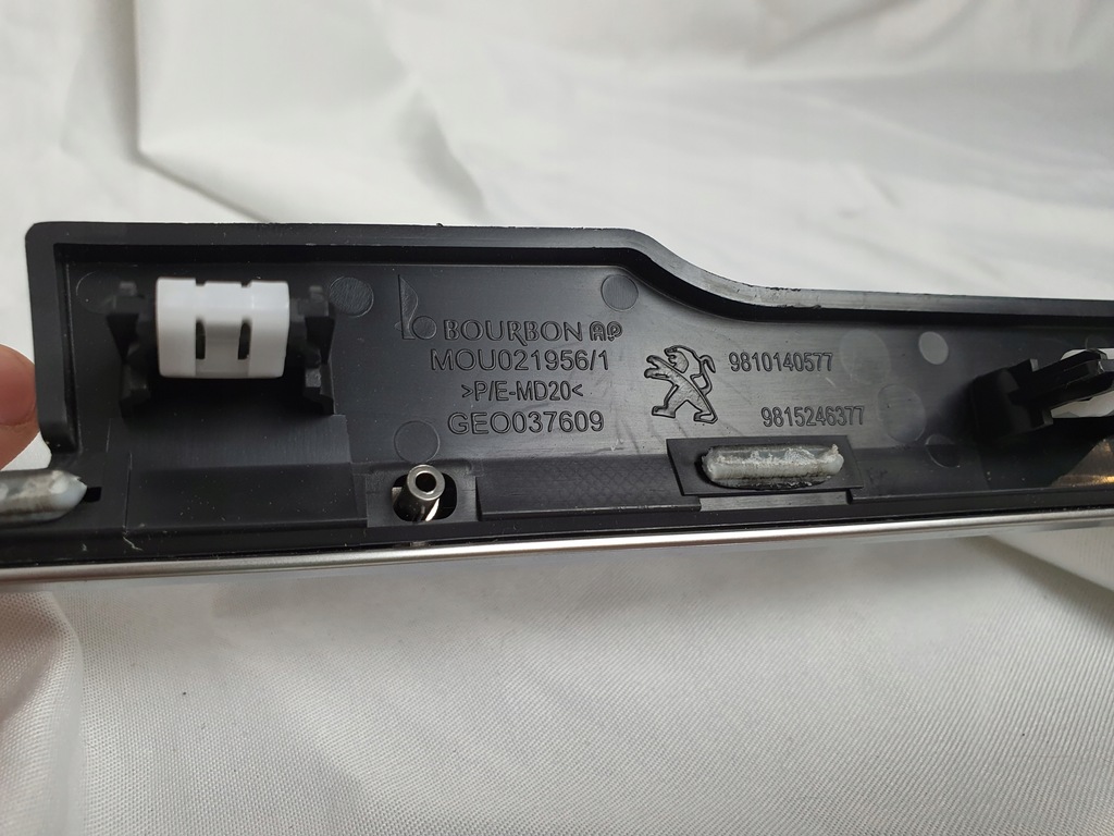 фото №7, Молдинг панелі klonsoli dekor peugeot 5008 хром