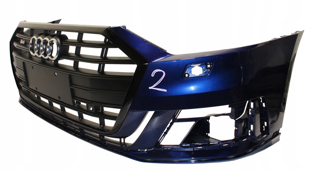 фото №3, Audi s8 d5 бампер перед решітка радіатора