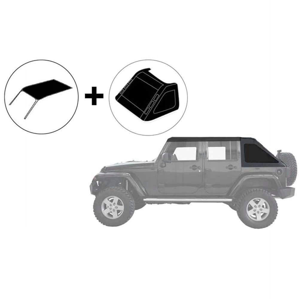 фото №1, Дах м'який безкаркасний jeep wrangler jl 4xe