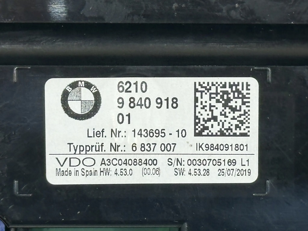 фото №6, Bmw x2 f39 2019 приборы, приборы