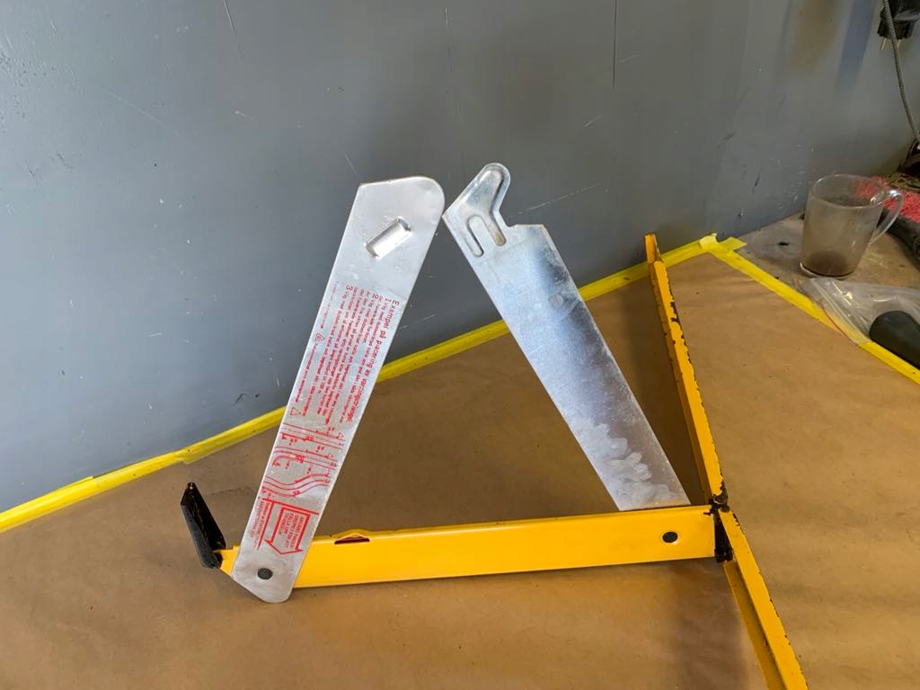 Трикутник попереджувальний opel rekord c commodore a #863 Зі Шроту