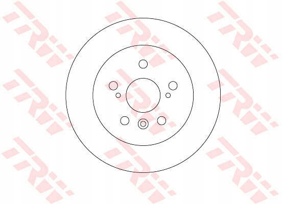 фото №3, Гальмівні диски гальмівні колодки задня trw lexus es 350 277km