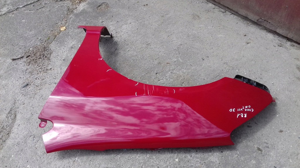 фото №6, Крыло левый перед передний honda civic vii 3d hb lift 04-06 r81