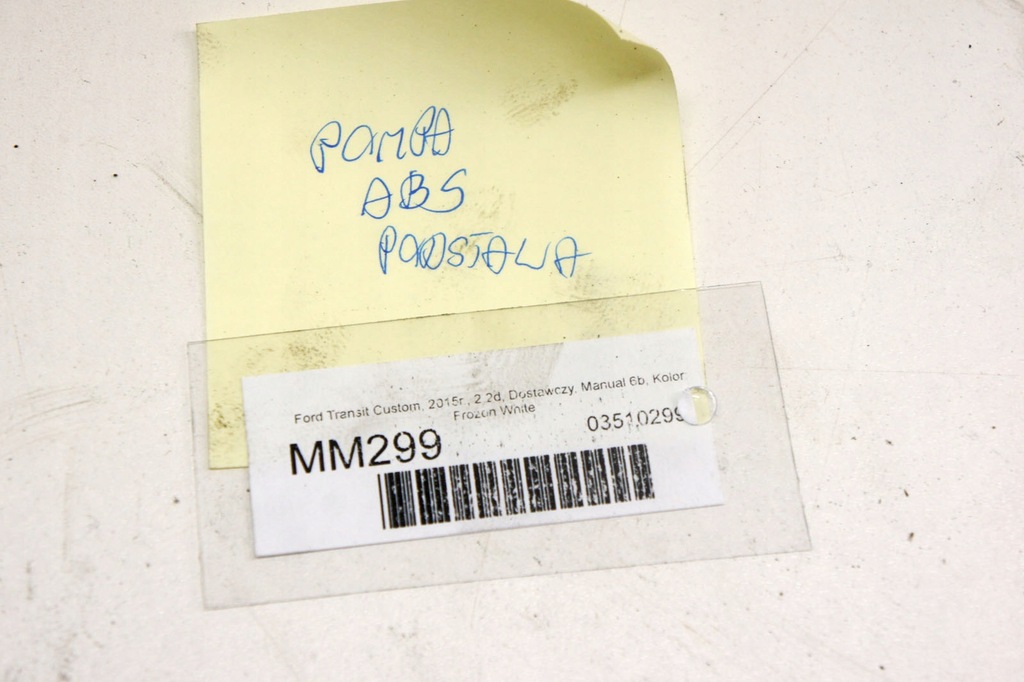 фото №6, Mm299 ford transit custom кронштейн насоса abs