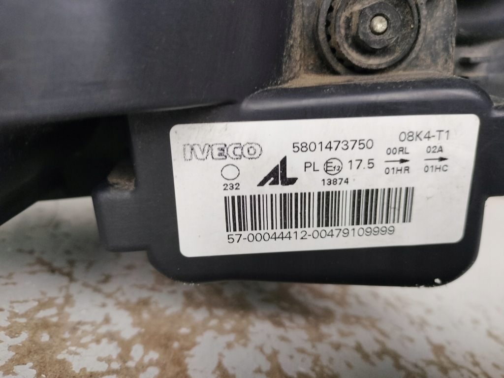 фото №8, Лампа ліва фара iveco daily 14-