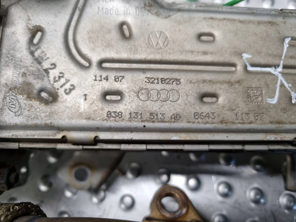 фото №8, Радіатор вихлопних газів egr 038131513ad golf v leon ii touran i octavia ii 1.9tdi