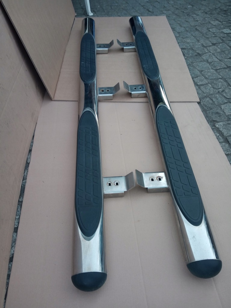 фото №3, Vw amarok правый левый порог подножка хром комплект