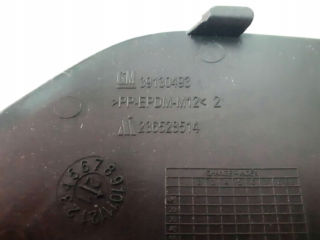 фото №5, Заглушка фаркоп перед opel astra 5 k lift 39130493