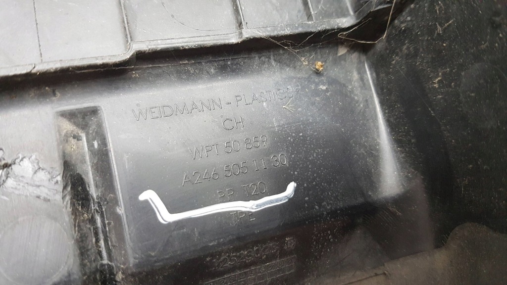 фото №8, Mercedes a klasa w176 w246 w117 впуск воздуха воздуховод