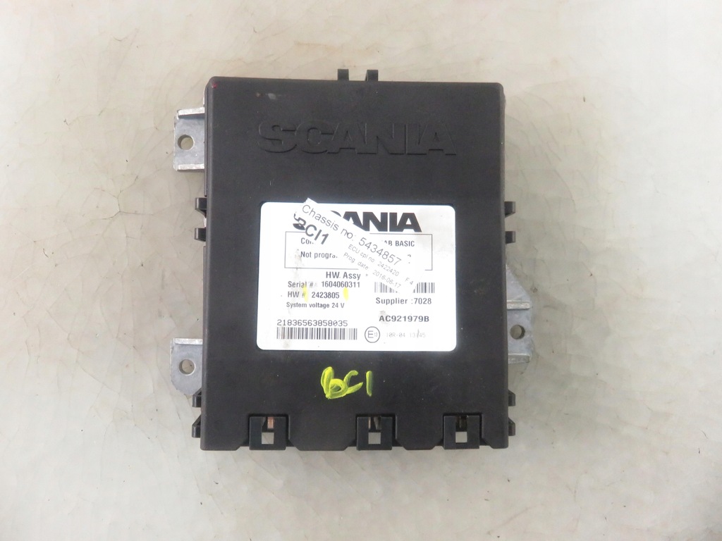 фото №4, Блок управления модуль надстройка bci2 scania r 2423805