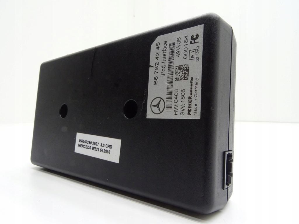 фото №3, Модуль ipod інтерфейс mercedes w221 b67824245