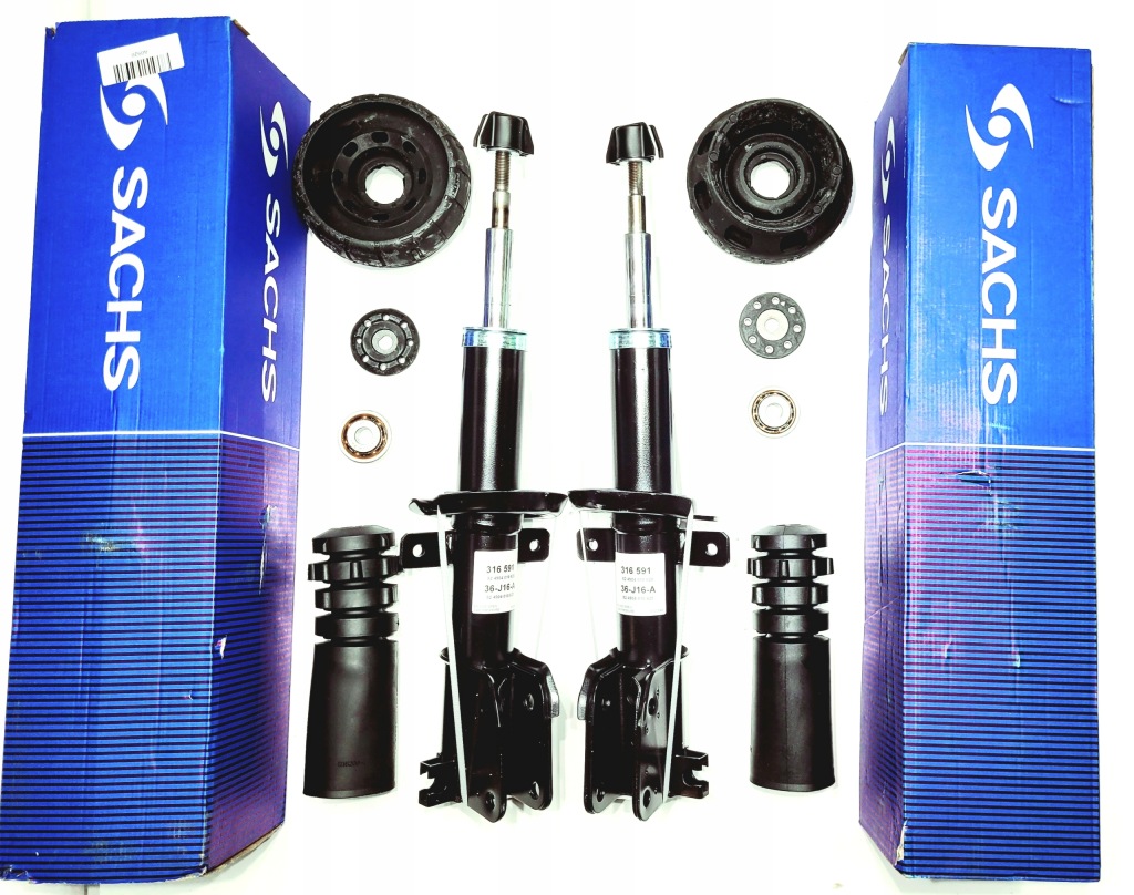 фото №1, 2x sachs 316591 амортизатор перед renault trafic