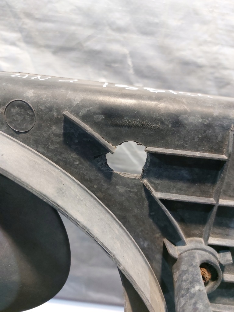 фото №4, Вентилятор радіатора skoda fabia i 1.2