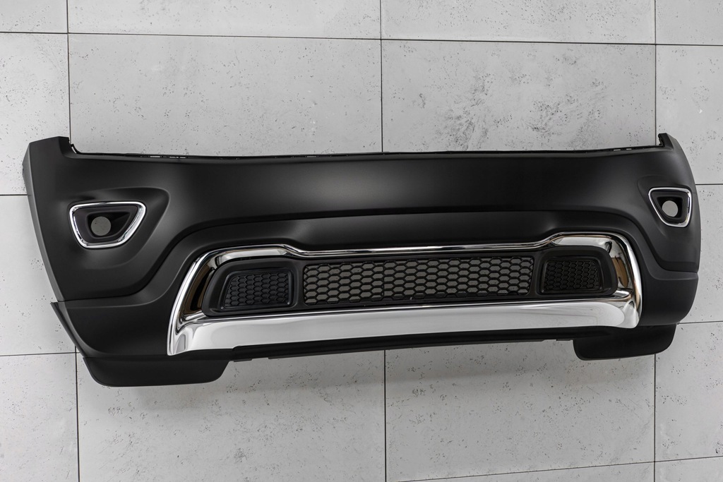 фото №8, Jeep grand cherokee wk2 14-17 kompletny бампер передний + решётка радиатора 1wl27tzzac