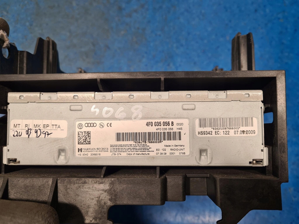 фото №5, Audi a4 b8 модуль тюнер усилитель радио i навигации