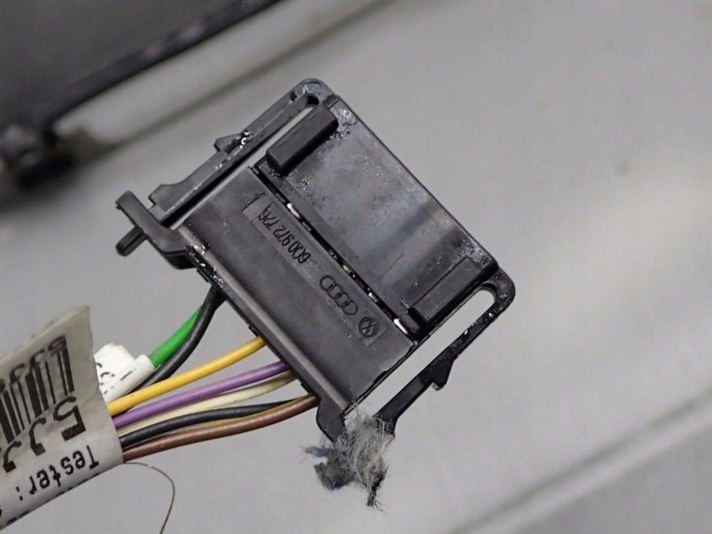 фото №13, Бампер задняя задний kompletny 3xpdc жгут skoda rapid 5jj807521 kod l59r