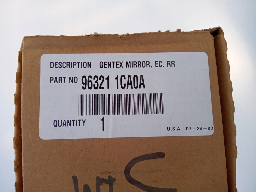 фото №5, Дзеркало заднього виду infiniti qx70 fx30d fx35 fx37 50