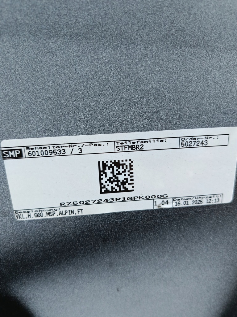 фото №15, Бампер задняя bmw 5 g60 m набор a300 alpinweiss kompletny 6xpdc